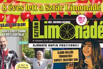Megjelent a Sztár Limonádé legújabb lapszáma – 8 évesek lettünk!