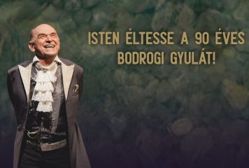 Hatalmas gálával ünnepelték Bodrogi Gyulát a József Attila Színházban